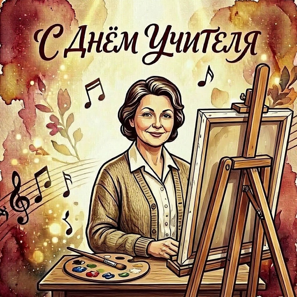 С Днем учителя!